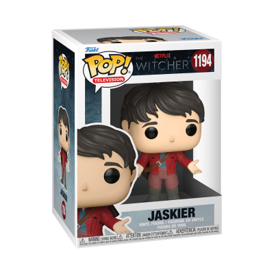 Figura Funko Pop The Witcher Jaskier na caixa