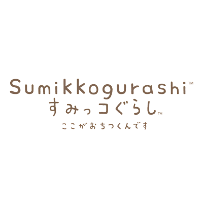 Texto Sumikkogurashi com caracteres japoneses em fundo branco