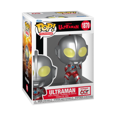 Figura Funko Pop! Ultraman de vinil em caixa