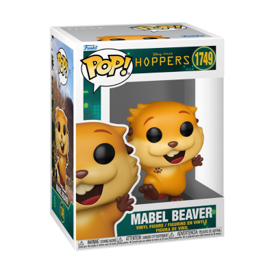 Figura vinil Funko Pop! Mabel Beaver Disney Pixar Hoppers.