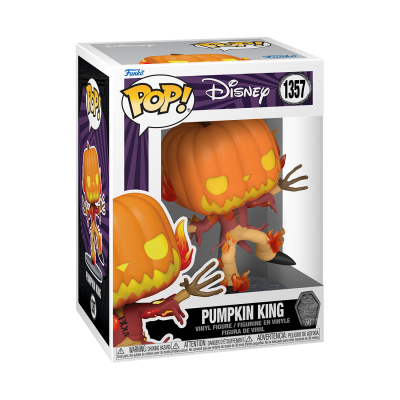 Boneco Funko Pop! Pumpkin King Disney vinil embalado