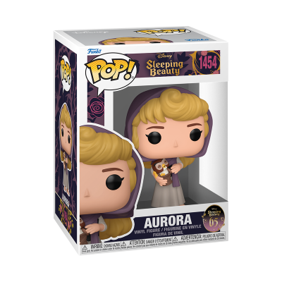 Figura vinyl Funko Pop Aurora Disney Sleeping Beauty na caixa