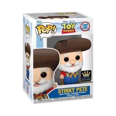 Figura Funko Pop! Stinky Pete da Toy Story na caixa