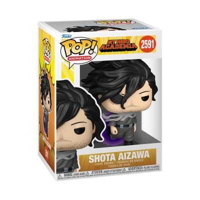 Figura Funko Pop Shota Aizawa My Hero Academia na caixa