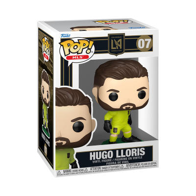 Funko Pop HUGO LLORIS Los Angeles Football Club figura de vinil na embalagem
