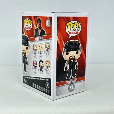 Caixa de Funko Pop! WWE com boneco Undertaker