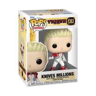 Funko Pop! Knives Millions da Trigun Animation em caixa