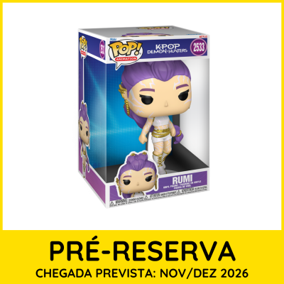 Figura Funko Pop! Rumi K-POP Demon Hunters em embalagem
