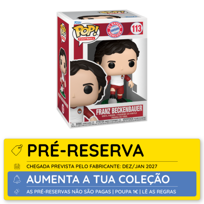 Figura vinil Funko Pop Franz Beckenbauer FC Bayern Munchen 113