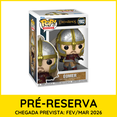 Boneco Funko POP! Éomer Lord of the Rings na caixa
