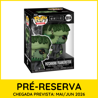 Funko Pop Patchwork Frankenstein em caixa