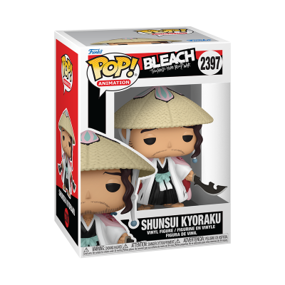 Figura Funko Pop Shunsui Kyoraku da Bleach na caixa