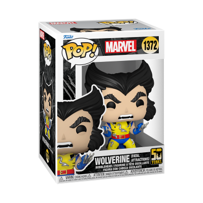 Boneco Funko Pop Marvel Wolverine nº 1372 em caixa
