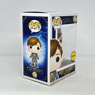 Figura Funko Pop! Newt Scamander embalagem
