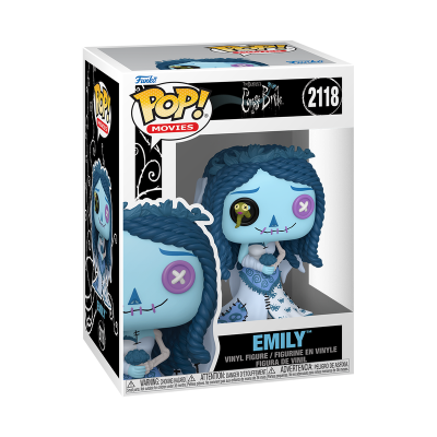 Figura Funko Pop Emily do filme Corpse Bride embalada