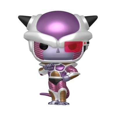 Figura colecionável Cooler Dragon Ball em estilo Funko Pop, roxa e branca