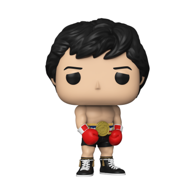 Figura Funko Pop de Vinil de Rocky Balboa com roupa de boxe