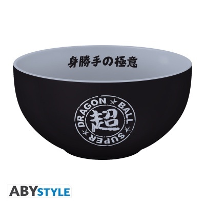 Taça preta com interior cinzento e estampados de Dragon Ball Super
