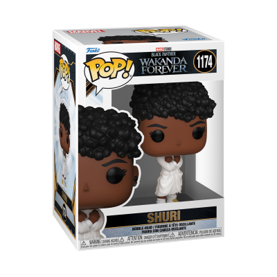 Figura Funko Pop! Shuri Black Panther Wakanda Forever na caixa