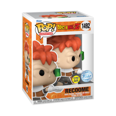 Figura Funko Pop! Dragon Ball Z Recoome na caixa