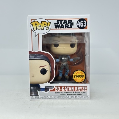Figura Funko Pop! Star Wars Bo-Katan Kryze em caixa