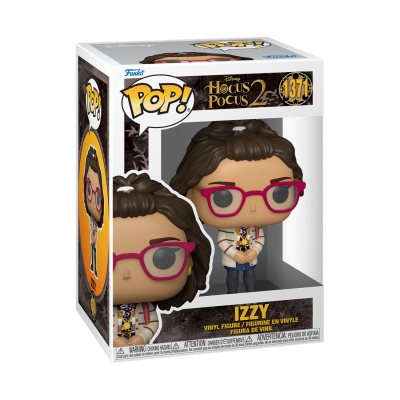 Figura Funko Pop! Izzy Disney Hocus Pocus 2 em embalagem