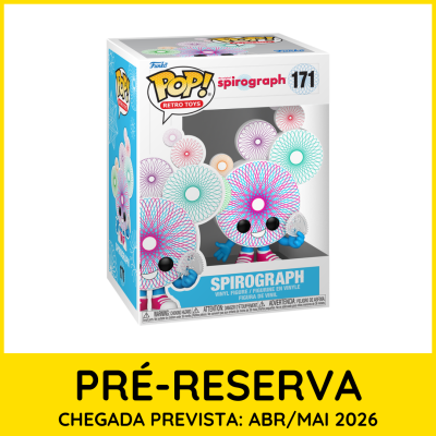 Figura Funko Pop! Spirograph retro toys em embalagem
