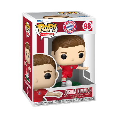 Boneco Funko Pop Joshua Kimmich FC Bayern München em embalagem
