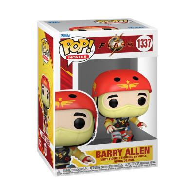 Figura Funko Pop! Barry Allen de The Flash em embalagem