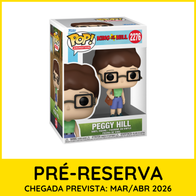 Figura vinilica Funko Pop Animation Peggy Hill da série King of the Hill na sua caixa