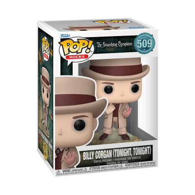 Figura Funko Pop Billy Corgan (Tonight, Tonight) na embalagem