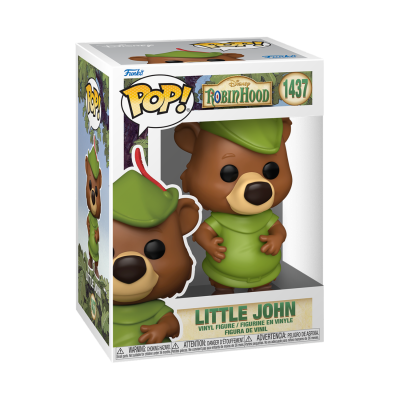 Funko Pop! Little John Disney Robin Hood figura vinil na caixa