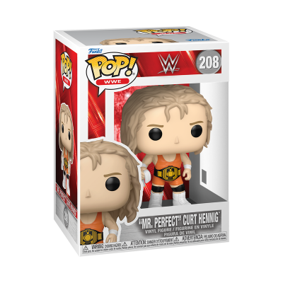 Figura Funko Pop WWE Mr. Perfect Curt Hennig na caixa