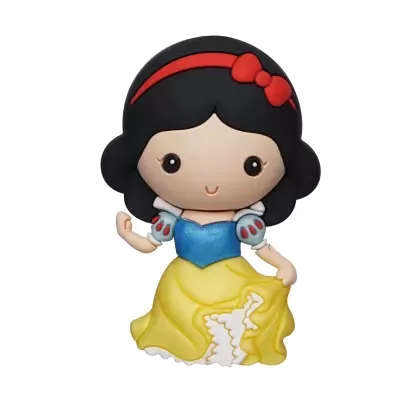 Figura cartoon Branca de Neve com vestido colorido