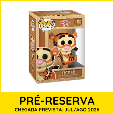 Funko Pop Tigger Disney embalagem caixa de vinil