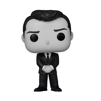 Figura colecionável Funko Pop personagem masculino de fato preto