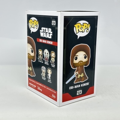 Caixa Funko Pop Obi-Wan Kenobi Star Wars número 273