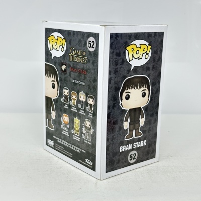 Caixa branca para figura POP! Game of Thrones Bran Stark 52