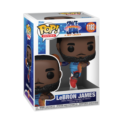 Figura Funko Pop! LeBron James Space Jam em embalagem
