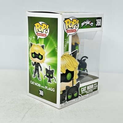 Caixa Funko Pop! Animation Cat Noir with Plagg Miraculous nº 360
