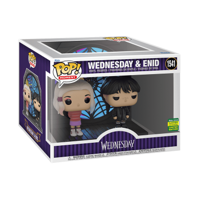 Caixa Pop! Moment com figuras de vinil WEDNESDAY & ENID