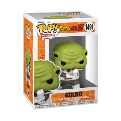 Boneco Funko Pop Guldo Dragon Ball Z dentro da caixa