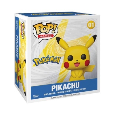Embalagem Funko Pop! Pikachu Pokémon número 01