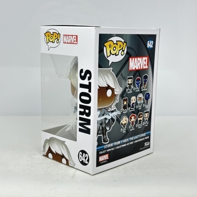 Caixa Funko Pop! Storm Marvel X-Men com janela transparente
