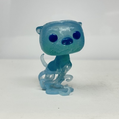 Figura Funko Pop translúcida azul com tentáculos na base