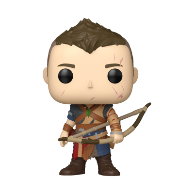 Figura Funko Pop com arco e vestuário de várias cores