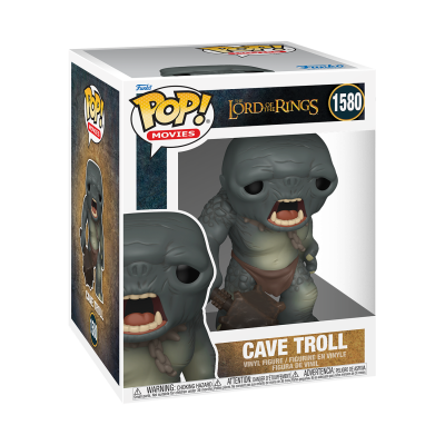 Funko Pop! Cave Troll Lord of the Rings em caixa colecionador.