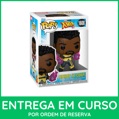 Figurina Funko Pop! Bishop (X-Corp) da Marvel X-Men 97 na embalagem