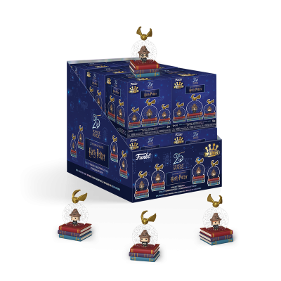 Expositor com caixas de figuras Funko Harry Potter 25th Anniversary