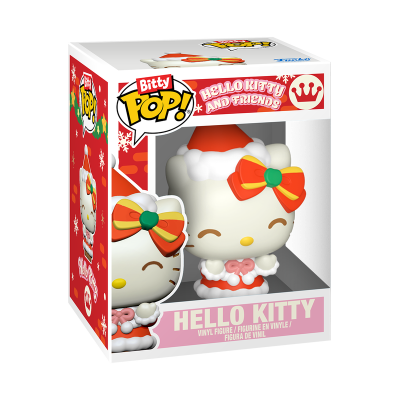 Figura de vinil Hello Kitty Natal na embalagem